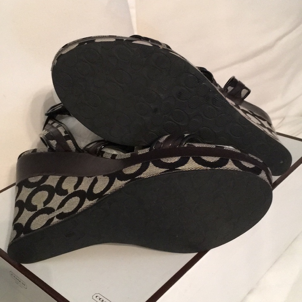 Coach Foot-ware Blk/Wht/Blk - Picture 5 of 8
